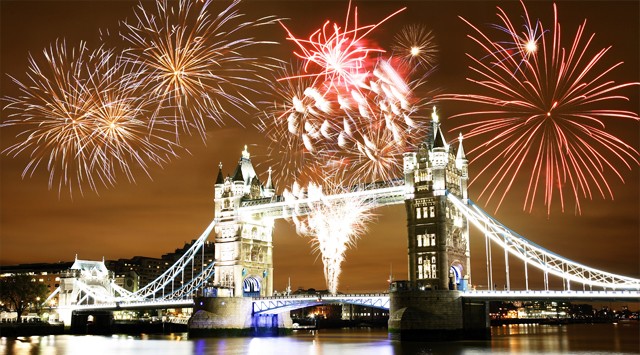 London Bridge Fireworks
